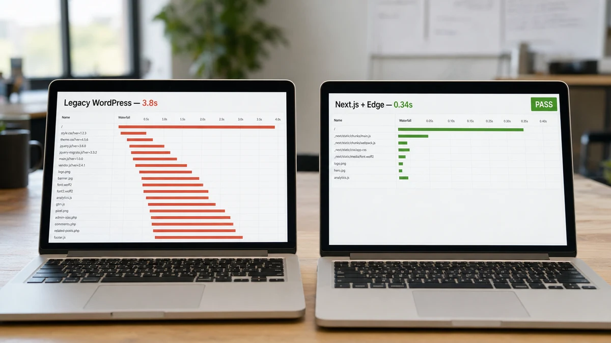 How We Build Websites That Load in Under 1 Second