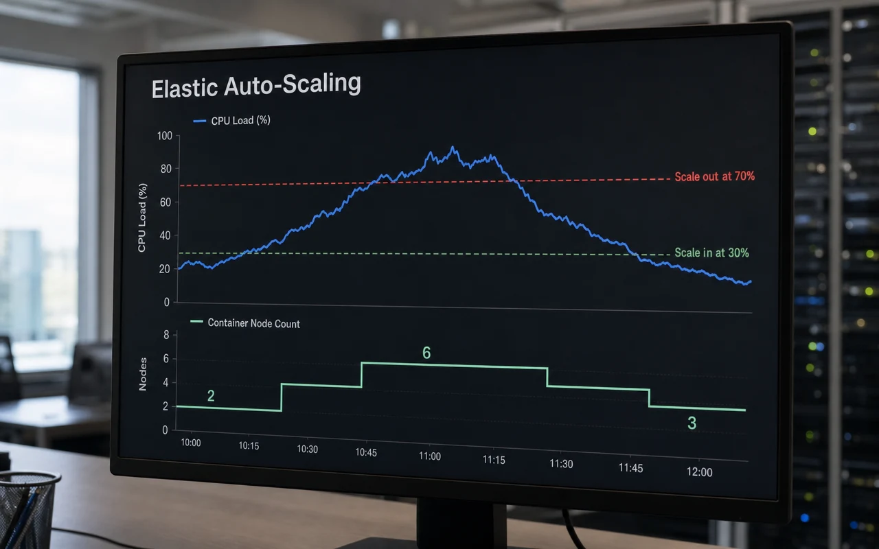Cloud Hosting - Automatic Traffic Scaling